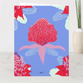 Waratah Kaart (Achterkant)