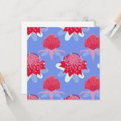 Waratah Kaart (Voorkant / Achterkant in situ)