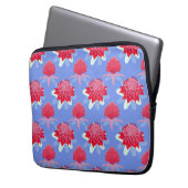 Waratah Laptop Sleeve (Voorkant Links)