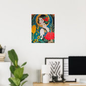 Waratah schoonheid poster (Thuiskantoor)