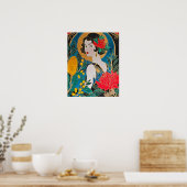 Waratah schoonheid poster (Keuken)