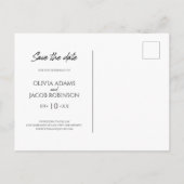Warb-woestijn | Boho Save the date card Uitnodiging Briefkaart (Achterkant)
