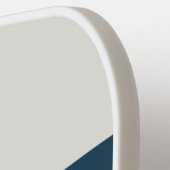 Warbird Across Striping met naam Pickleball Paddle (Links Detail)