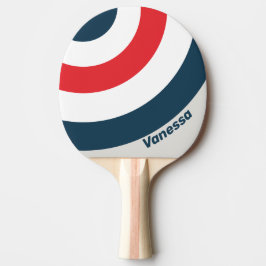 Warbird Cirkel Streep met Naam Tafeltennisbatje