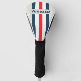Warbird Pin Strepen met Naam Golfheadcover