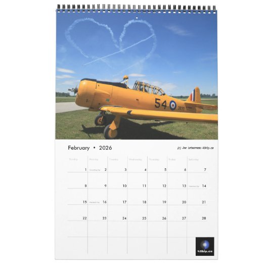 Warbirds Calendar 2026 Kalender (Feb 2026)