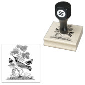 Warbler Bird Eggs Cocoon Scrapbooking Rubberstempel (Gestempeld)