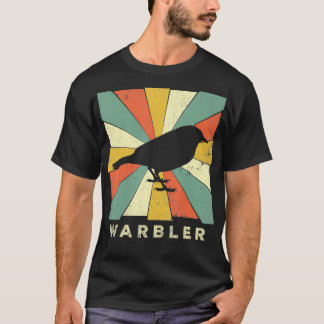  Warbler Bird Lover Retro Style Animal T-shirt
