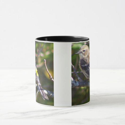 Warbler Bird Photo Mug Mok (Midden)