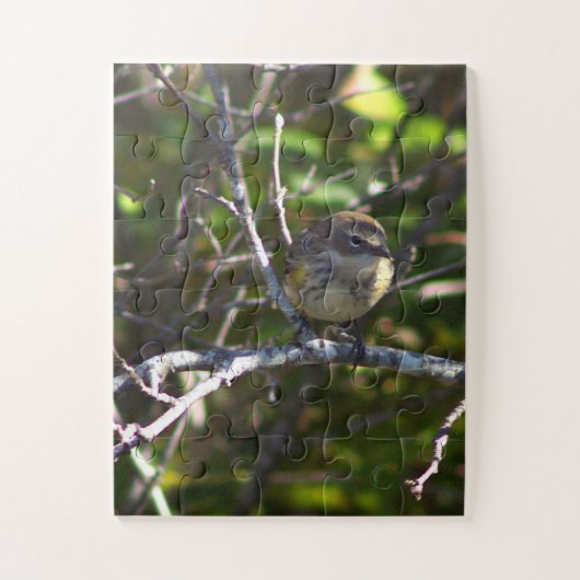 Warbler Bird Photo Puzzle Legpuzzel (Verticaal)
