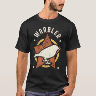 Warbler Bird Vintage Retro Classic Animal T-shirt