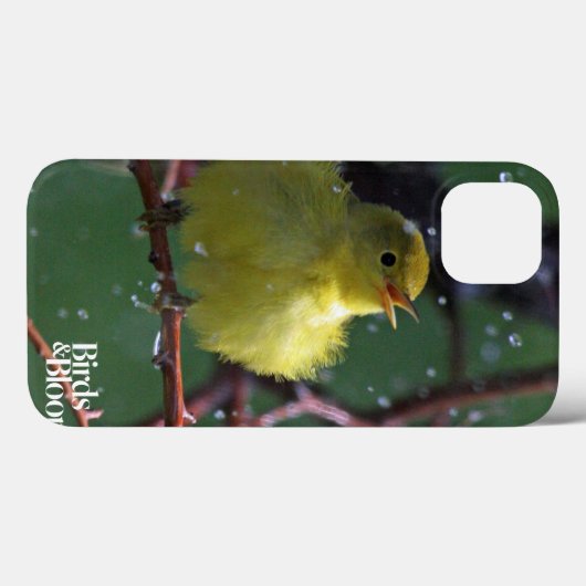 Warbler Case-Mate iPhone Case (Achterkant (horizontaal))