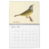 Warbler Collectie #1 Lithografieën van vogels van Kalender (Feb 2026)