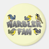 Warbler Fan Magneet (Voorkant)