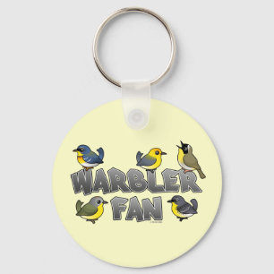 Warbler Fan Sleutelhanger