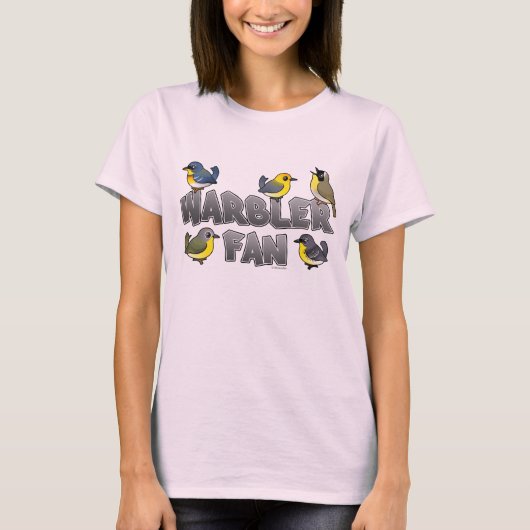 Warbler Fan T-shirt (Voorkant)