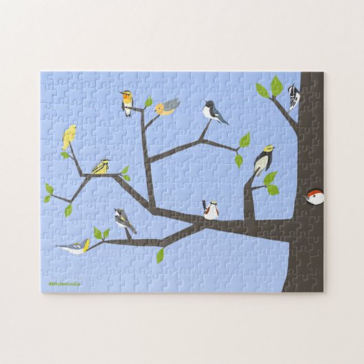 Warbler Puzzle Legpuzzel (Horizontaal)