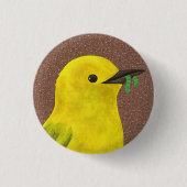 Warbler Ronde Button 3,2 Cm (Voorkant)
