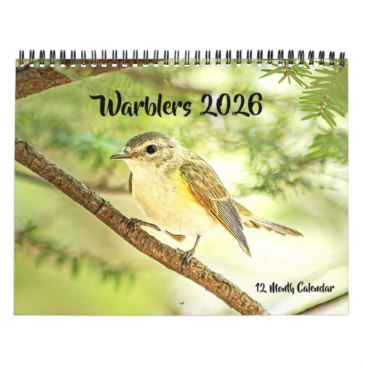 Warblers 12 maanden Muur Kalender 2026 (Hoes)