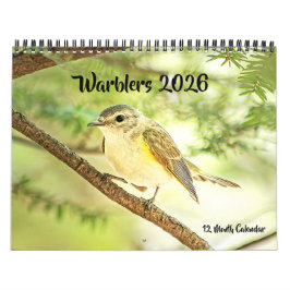 Warblers 12 maanden Muur Kalender 2026