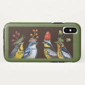 Warblers op Berry Pet Night iPhone case (Achterkant (horizontaal))