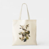 Warbling Flycatcher Kingbird  Audubon art Tote Bag (Achterkant)