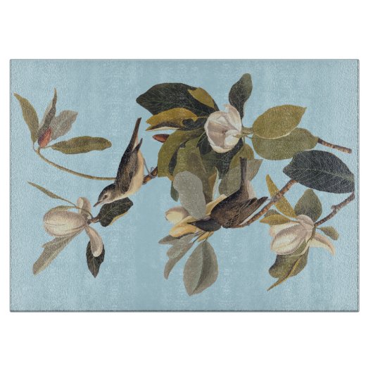 Warbling Flycatcher Kingbird  Audubon Snijplank (Voorkant)