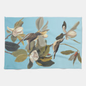 Warbling Flycatcher Kingbird  Audubon Theedoek (Horizontaal)