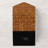 Warboel van Jack-o-Lanterns All In One Uitnodiging (Buitenkant)