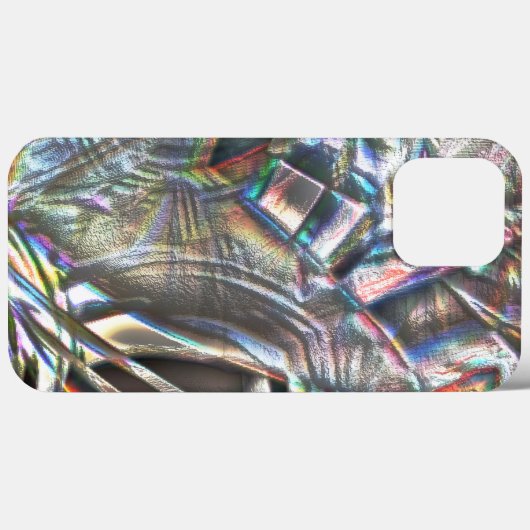 Warboel van kleurrijke streken in robuuste en pron Case-Mate iPhone case (Achterkant (horizontaal))