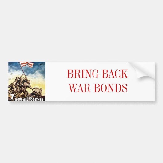 WarBonds Bumpersticker (Voorkant)
