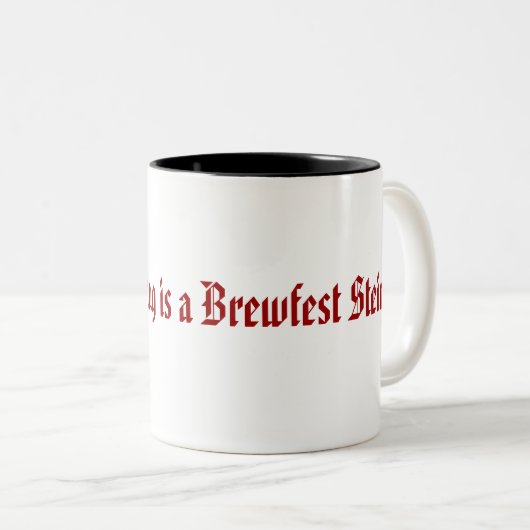 Warcraft Thema Brewfest Coffee Mok (Voorkant rechts)