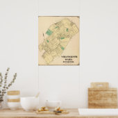 Ward 13 van Pittsburgh, Pennsyvania Poster (Keuken)