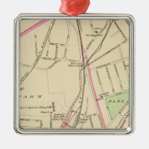 Ward 15, New Haven Metalen Ornament