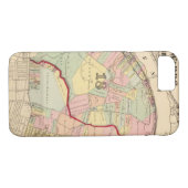 Ward 1819 van Pittsburgh, Pennsyvania Case-Mate iPhone Case (Achterkant (Horizontaal))