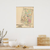 Ward 21 van Pittsburgh, Pennsyvania Poster (Keuken)