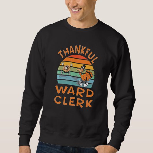 Ward Clerk Job  Thanksgiving Trui (Voorkant)