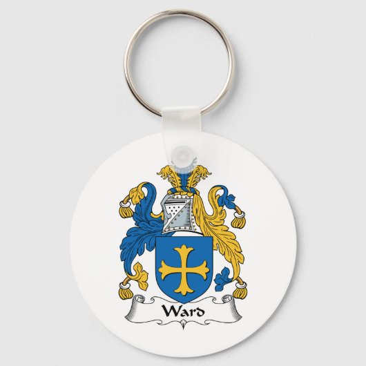 Ward Family Crest Sleutelhanger (Voorkant)