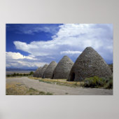 Ward-houtskool-ovens, Nevada Poster (Voorkant)