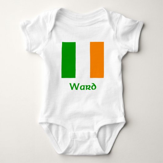 Ward Irish Flag Romper (Voorkant)