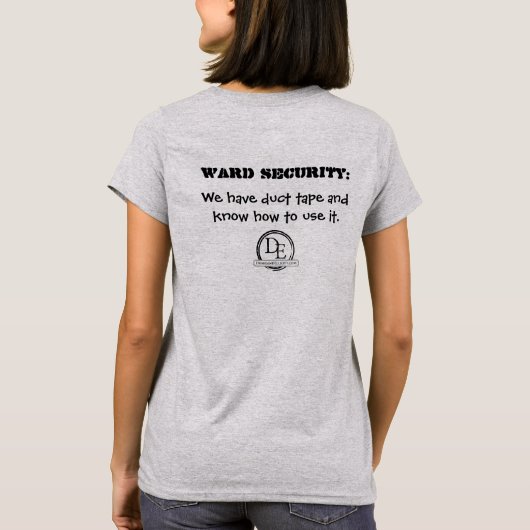 Ward Security Women's T T-shirt (Achterkant)