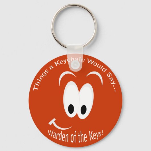 Warden van de Keys Sleutelhanger (Voorkant)