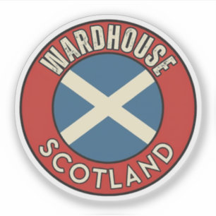 Wardhouse, Schotland Sticker