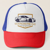 "Wardiere Inc Auto Showroom Logo Pet - Verhoog uw (Voorkant)