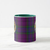 Wardlaw Tartan & Badge Mok (Midden)