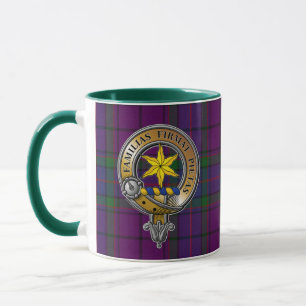 Wardlaw Tartan & Badge Mok
