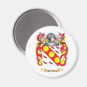 Wardle Family Crest (Wapen) Magneet (Voorkant / Achterkant)