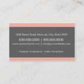 Wardrobe Stylist Visitekaartje (Achterkant)