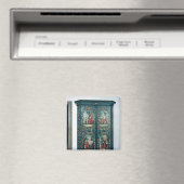 Wardrobe versierd met scènes van de vier magneet (Insitu (Vaatwasser))