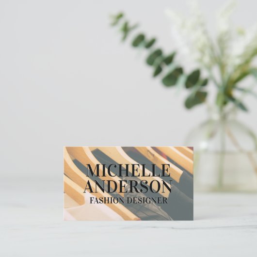 Wardrobes | Kledingrek Visitekaartje (Staand voorkant)